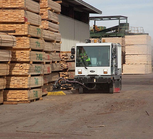 Sentinel Barredora de conductor sentado para exteriores alt 5